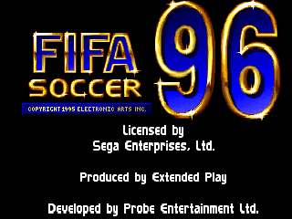 FIFA Soccer 96 screenshot 3 for Mega Drive 32X